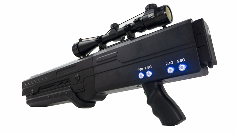 Reliable UAV Drone Killer Gun Signal Jammer